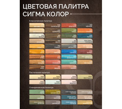 Приобрести МАСЛО С ТВЕРДЫМ ВОСКОМ «СИГМА-ДЕКОР ПРЕМИУМ» во Владивостоке, Приморский край