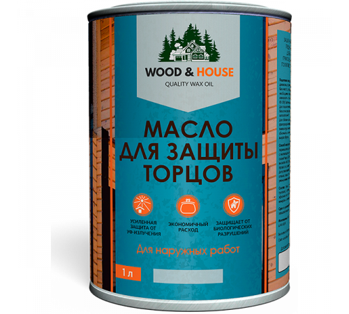 Заказать МАСЛО ДЛЯ ЗАЩИТЫ ТОРЦОВ WOOD & HOUSE во Владивостоке, Приморский край