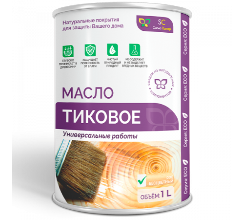 Приобрести ТИКОВОЕ МАСЛО ДЛЯ ДЕРЕВА во Владивостоке, Приморский край